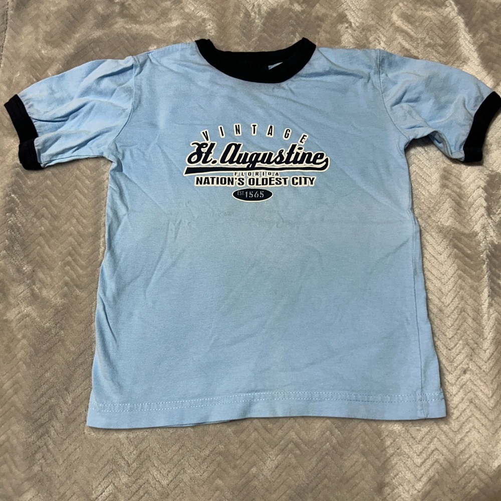 Vintage St. Augustine Blue Kids' Tee